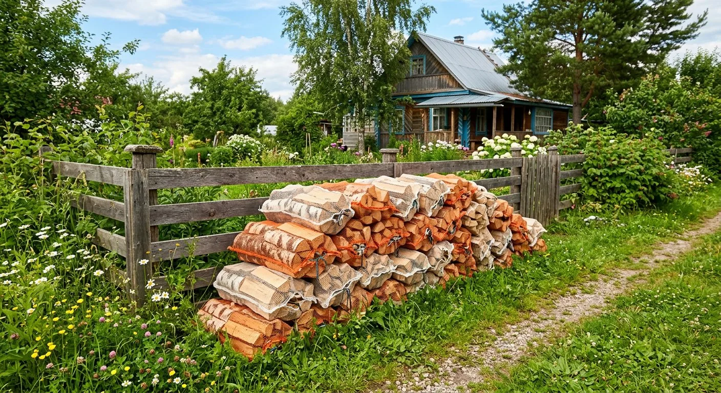 Дрова для дачи в Серебряных Прудах